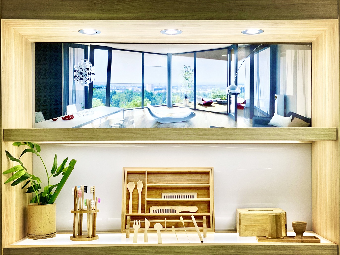 Bamboo product gathering